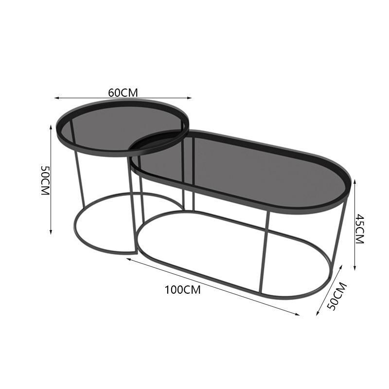 Hot Sales Creative Modern Simplicity Glass Tables