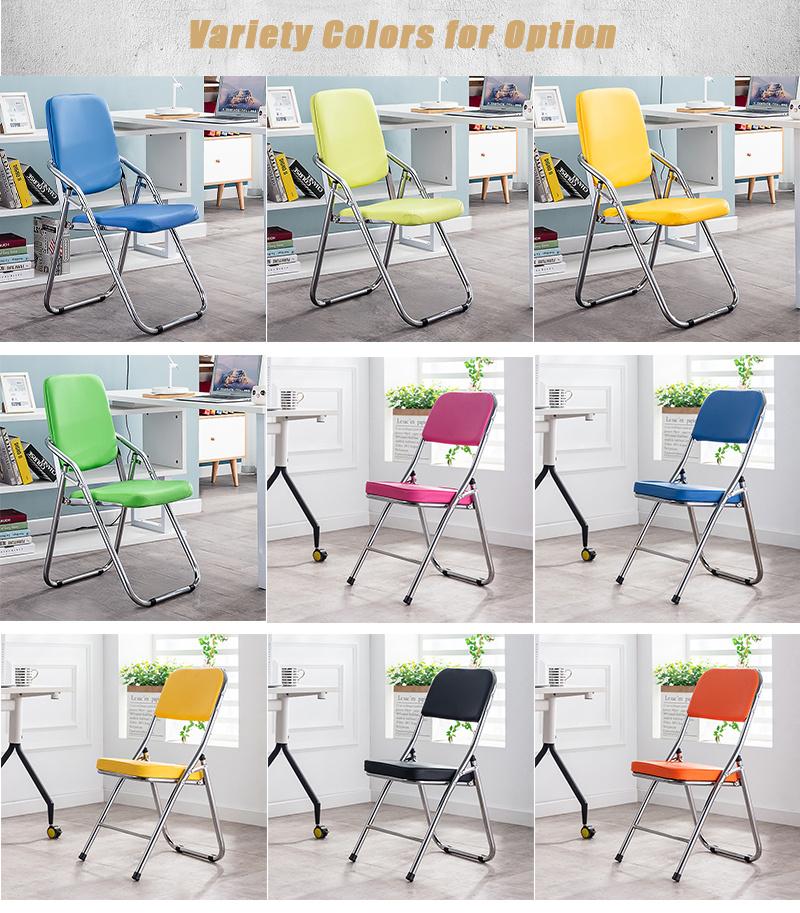 China Wholesale Modern Outdoor Banquet Stool Home Dining Furniture Restaurant Folding Dining Chair for Dining Room