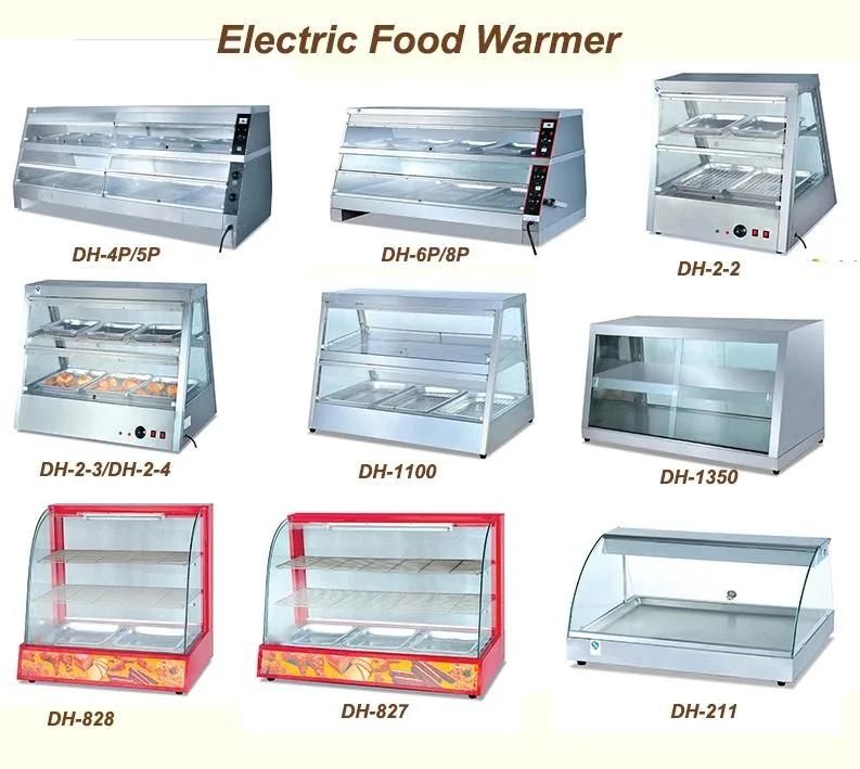 Commercial Counter Top Glass Display Food Warmer Showcase Dh-850