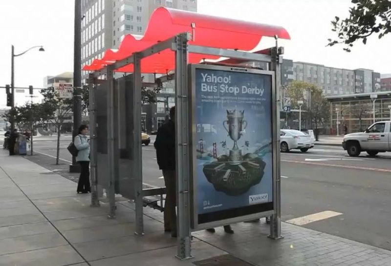 Bus Shelter for Outdoor Furniture (HS-BS-C033)