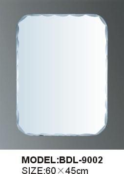 4mm Thickness Aluminum or Silver Glass Bathroom Mirror (BDL-9002)