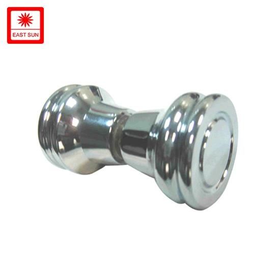 Hot Designs Aluminium Shower Room Green Glass Door Knobs (GDK-08)