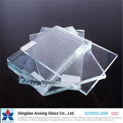 Clear, Bronze, Grey, Blue, Green Tinted Float Glass for Building