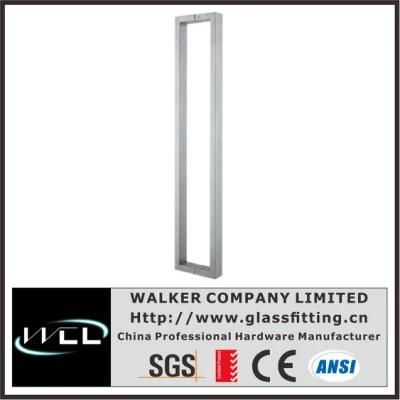 Glass Door and Apartment Stainless Steel Hardware Squre Tube Handle (SHD07)