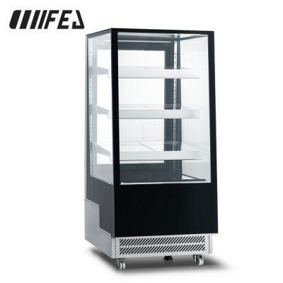 Showcase Commercial Vertical Glass Door Bakery Display Case Equipment Showcase for Pastry Refrigerator FT-300L