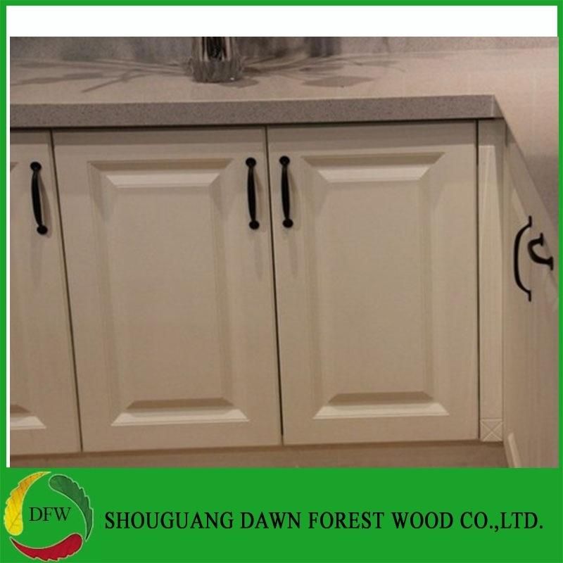 2017 Shouguang Dawn Forest Wood PVC Film Kitchen Cabinet Door