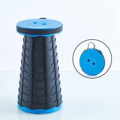 Modern Furniture Mini Folding Travel Portable Seat Stool Outdoor Emergency Stool PP Plastic Stool