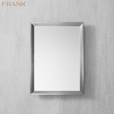 Wall Mirrors Frame Metal Rectangule Bathroom Mirror Customized Hotel