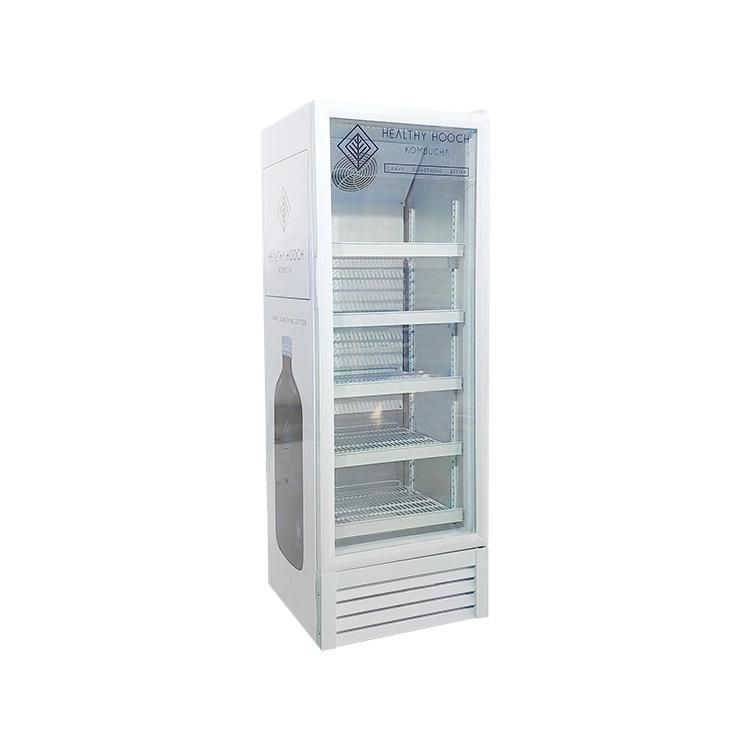 Commercial Upright Beverage Showcase with Tempered Glass Door Sc235L