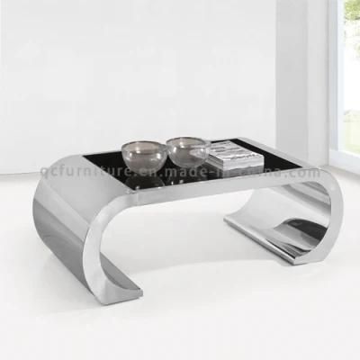 Modern Furniture Stainless Steel Base Coffee Table