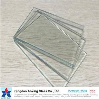 1mm to 12mm Low Iron/Clear/Tinted Float/Sheet Glass From Aoxing Factory