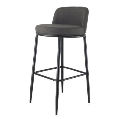 Hot Sale Wholesale Classic Nordic Style Modern Design Metal Bar Stool Restaurant Bar Chair