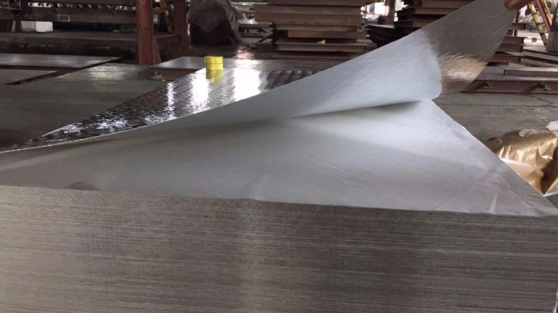 Mirror Finished Aluminum Tread Sheet with Compass Pattern