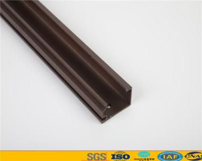 Powder Coating Brown Aluminium Profile for Window Frame