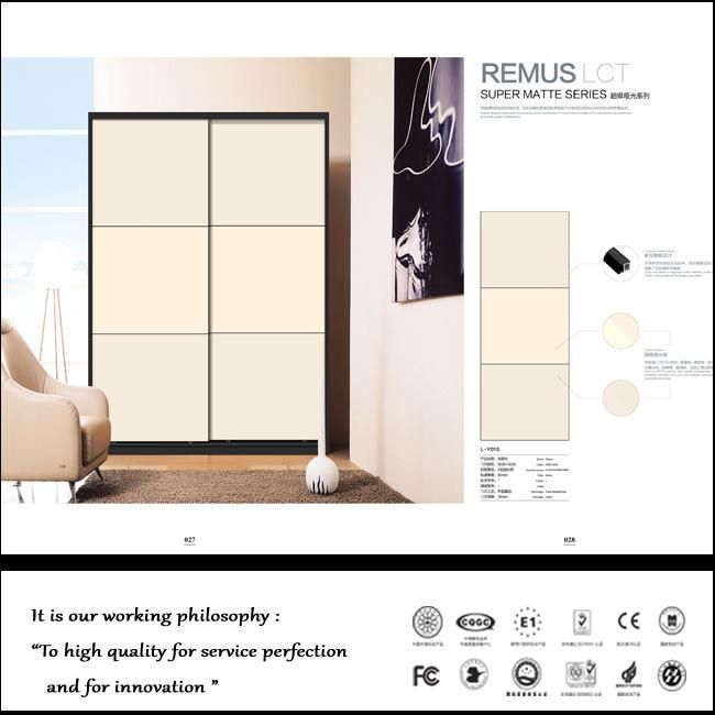 High Quality Wooden Sliding Door Wardrobe (FY876)