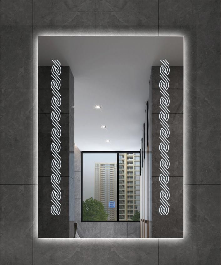 LED Vanity Mirrors for Bathrooms Modern Frameless Wall Mounted Illuminated Luxury LED Light