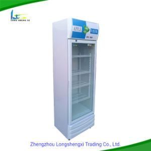 Vertical Single Door Beverage Cabinet Chiller Used Drinks Cabinet