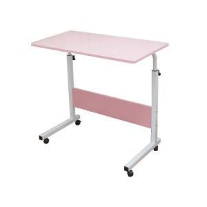 Wholesale Furniture Pink Adjustable Height Mobile Home Desk Modern Simple Computer Desk