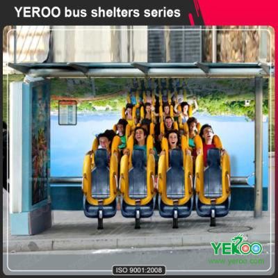 Outdoor Street Furniture Bus Stop Shelter for Sale