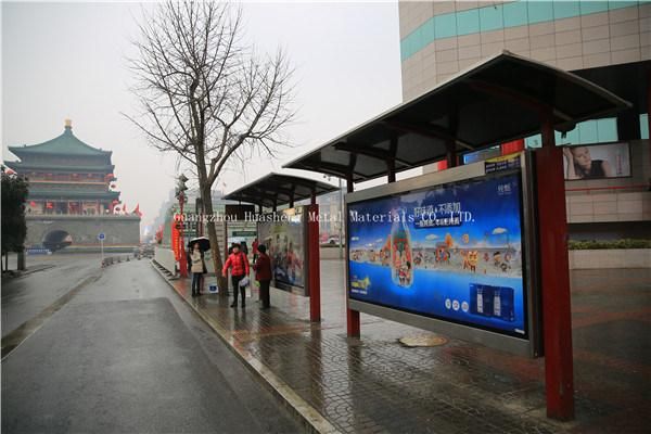 Bus Shelter for Advertising Bus Stop