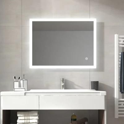 2020 New Design Wall Mounted Bath Decoration LED Mirror with Defogger