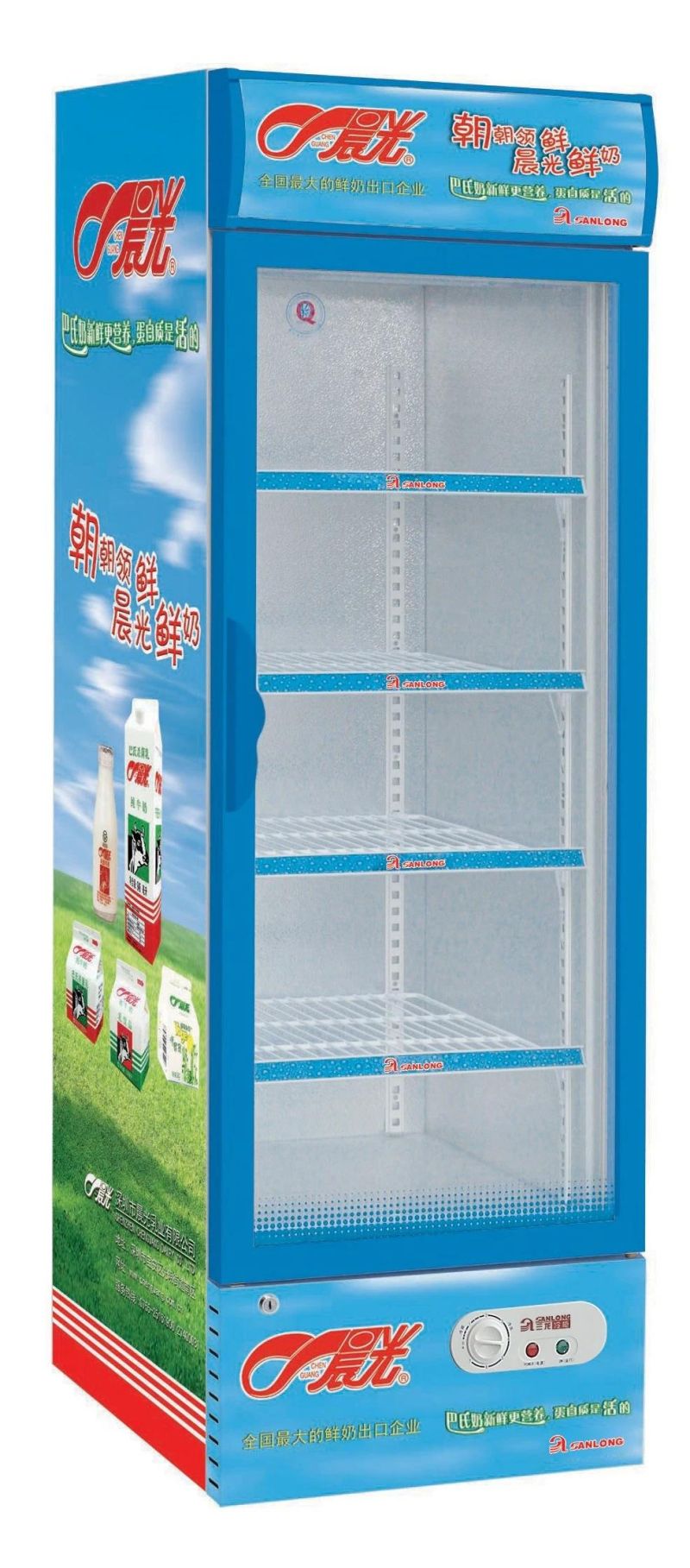 LG-360X Tempered Glass Showcase