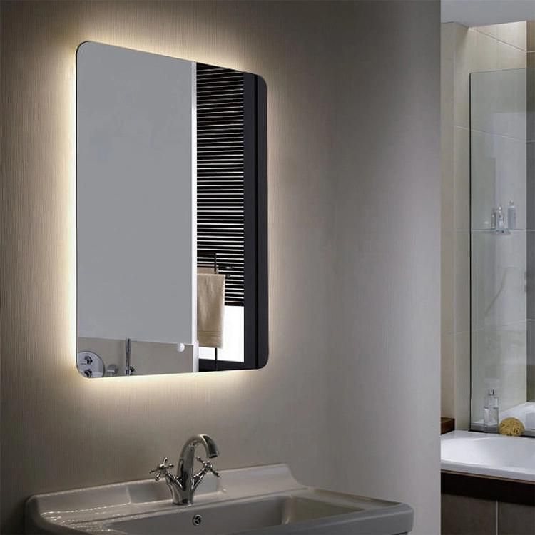 Wholesale Custom Backlit Illuminated LED Mirror with Touch Switch for Bathroom Make-up