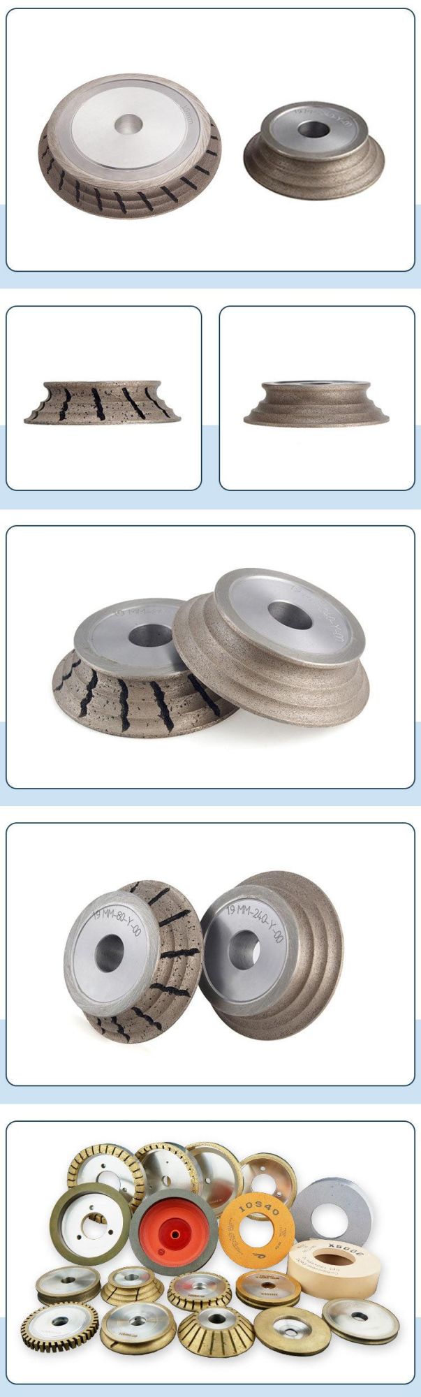 3og Glass Diamond Grinding Wheel Metal Grinding Wheel