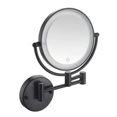 Kaiiy 2face Extendable Round Shape Magnifying Wall Mount Bathroom Mirror
