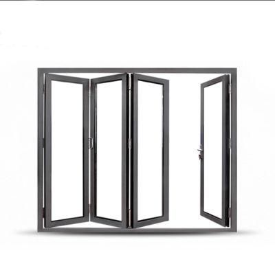 Powder Coating Finish Aluminium Alloy Exstrued Folding Door