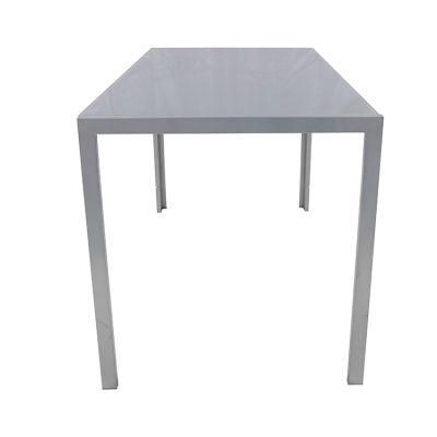 Italian Design Simple Style High Strength Glass Dining Table