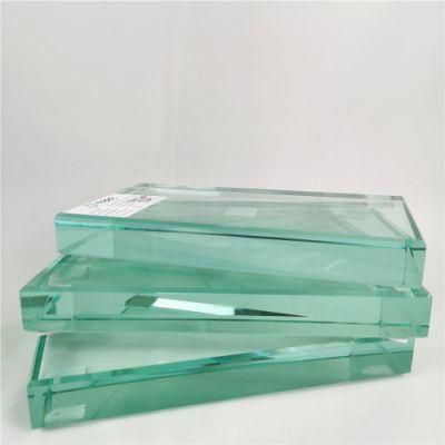 19mm Clear Transparent Building Float Flat Sheet Glass (W-TP)