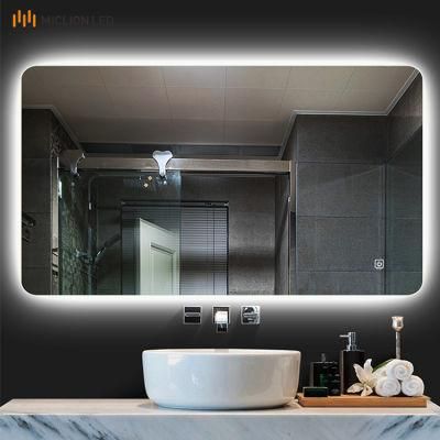 LED Backlit Light Bathroom Wall Hanging Mirror Factory China Supplier