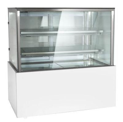 1.2m 1.5m Straight Glass Upright Cake Display Refrigerated Showcase