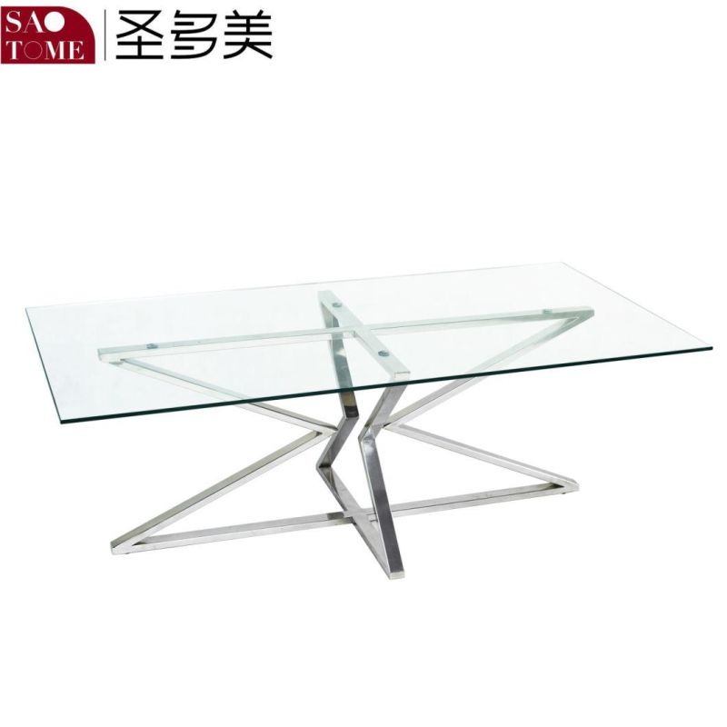 Modern Living Room Furniture Transparent Round Console Table