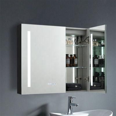 Good Price LED Strip Advanced Design MDF Durable Medecine Cabinet Bathroom Mirror