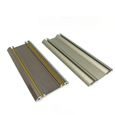 Aluminium Wardrobe Sliding Rail Anodizing Surface Treatment