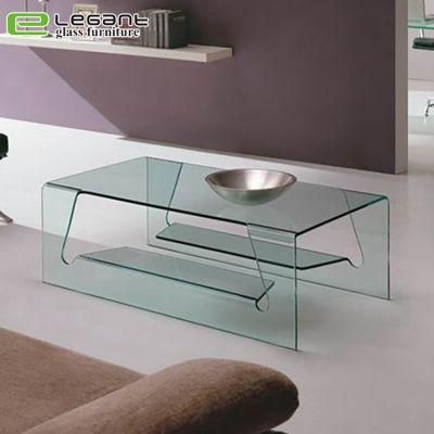 Modern Glass Center Table in Living Room