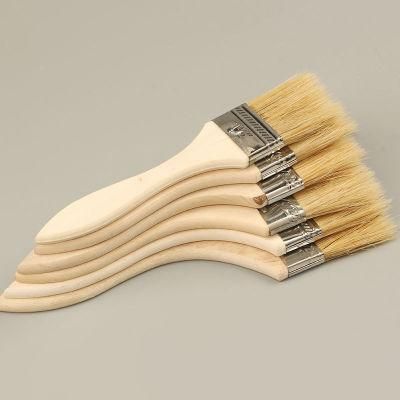 Factory Direct Sales of Paint Brushes Long Hair Brush Decoration Brush 1-4 Inch Spot Wholesale