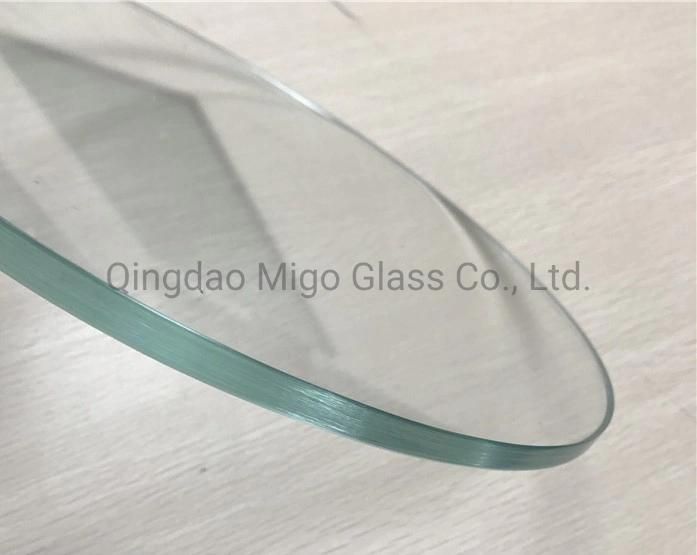 Contemporary Coffee Table Glass Top, Glass Table Round