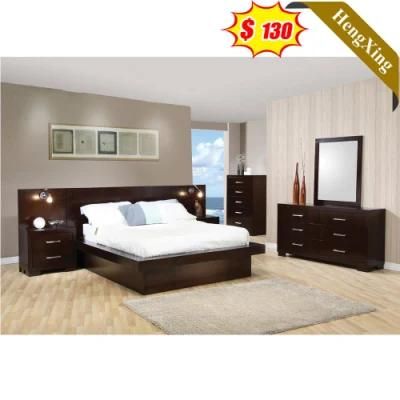 Modern Executive Wooden Style Hotel Home Furniture Bedroom Set