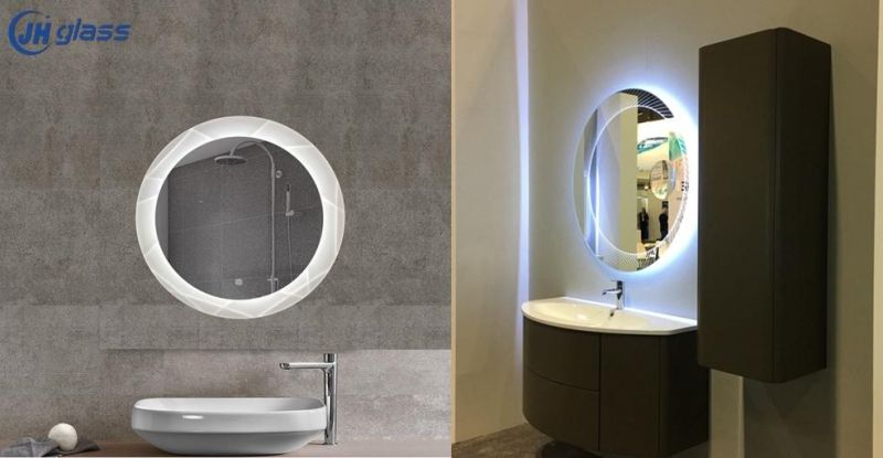 Home Hotel Decor Rectangular PS Framed Mirror Bathroom Vanity Mirror for Makeup Decoration Wall Decor Bedroom and Living Room