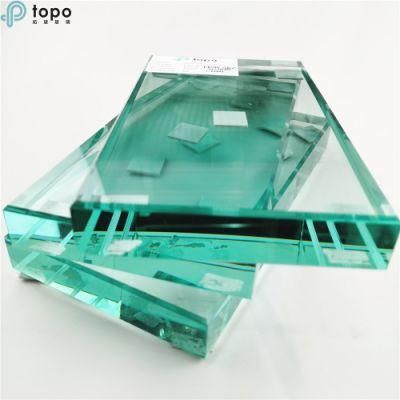 2mm-25mm Clear Transparent China Float Sheet Glass (W-TP)