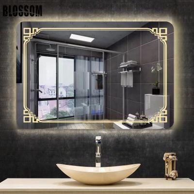Wholesale Modern Hotel Bedroom Furniture Home Wall Mirrors with Lighting