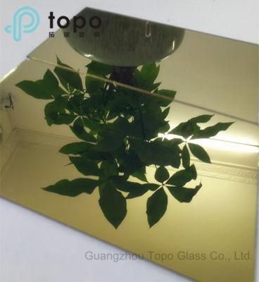 Color Mirror Glass Sheet for Commercial Decor Applications (M-C)