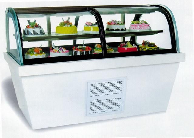 Circular Arc Sliding Door Cake Showcase
