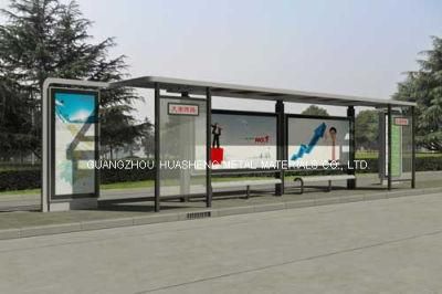 Bus Shelter with LED Lightbox (HS-BS-C025)
