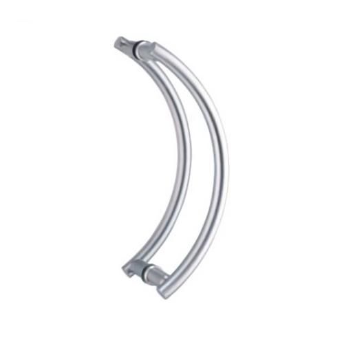 Stainless Steel 304 Bend Pull Handle for Glass Door