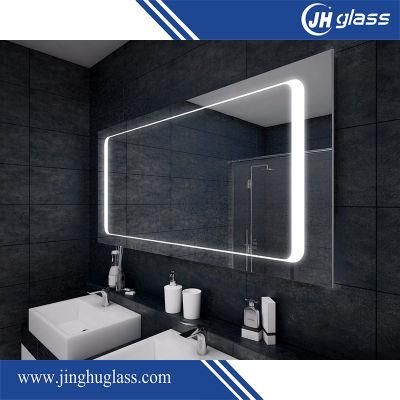 2700-6500K Aluminum Framed 5mm LED Lighted Bathroom Mirror with Ce Certificates