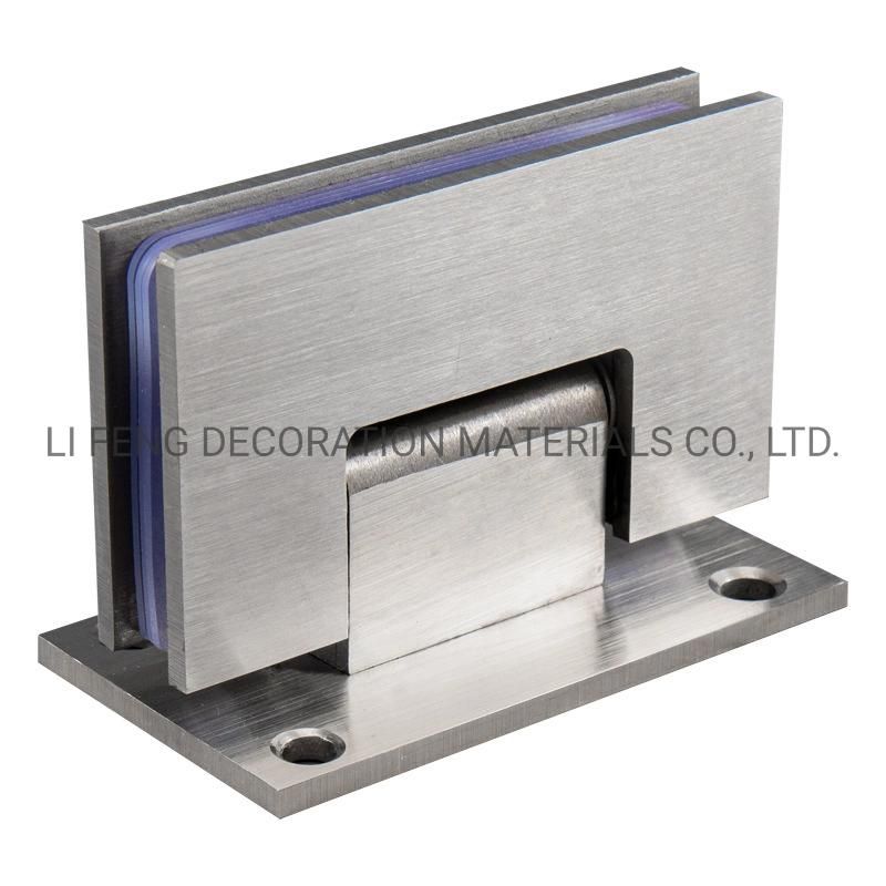 Hot Sale 90° Straight Glass Clamp/Frameless Glass Door Shower Hinge for Bathroom Hardwares